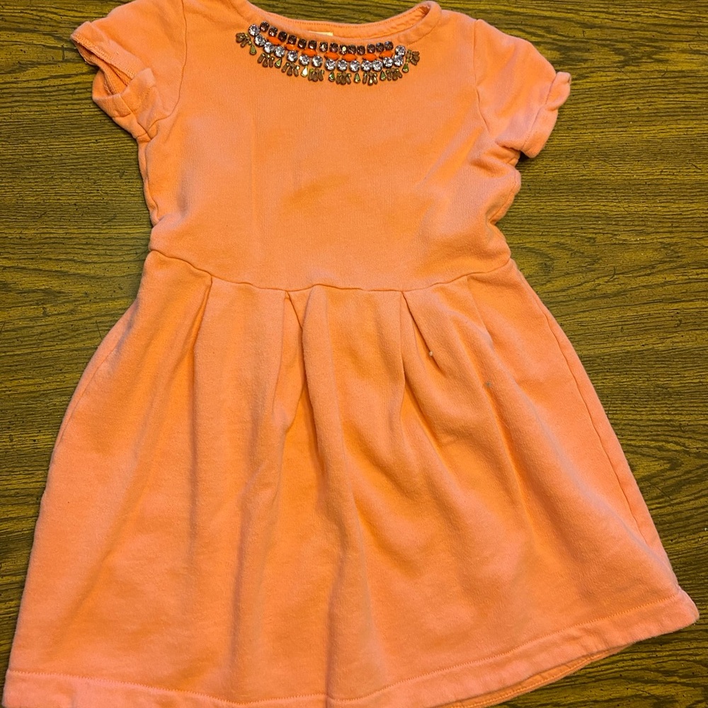 ❤️Pretty pink dress with gem collar!❤️